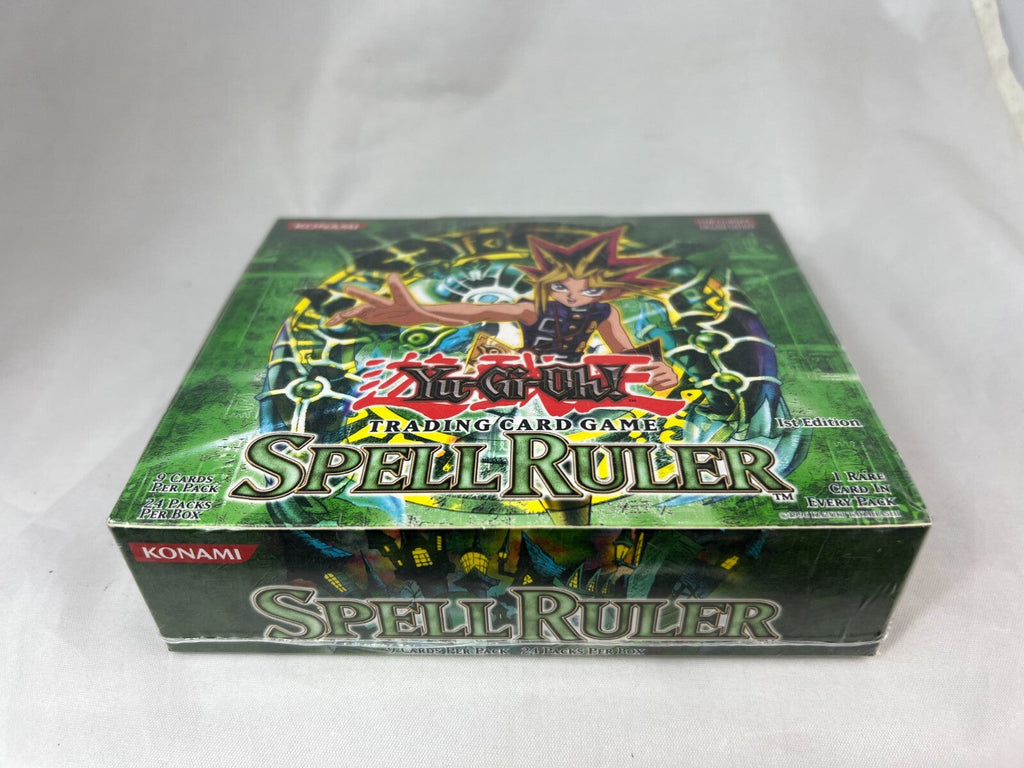 Yugioh 1st Edition Spell Ruler Booster Box Sealed 24 Packs Extremely Rare