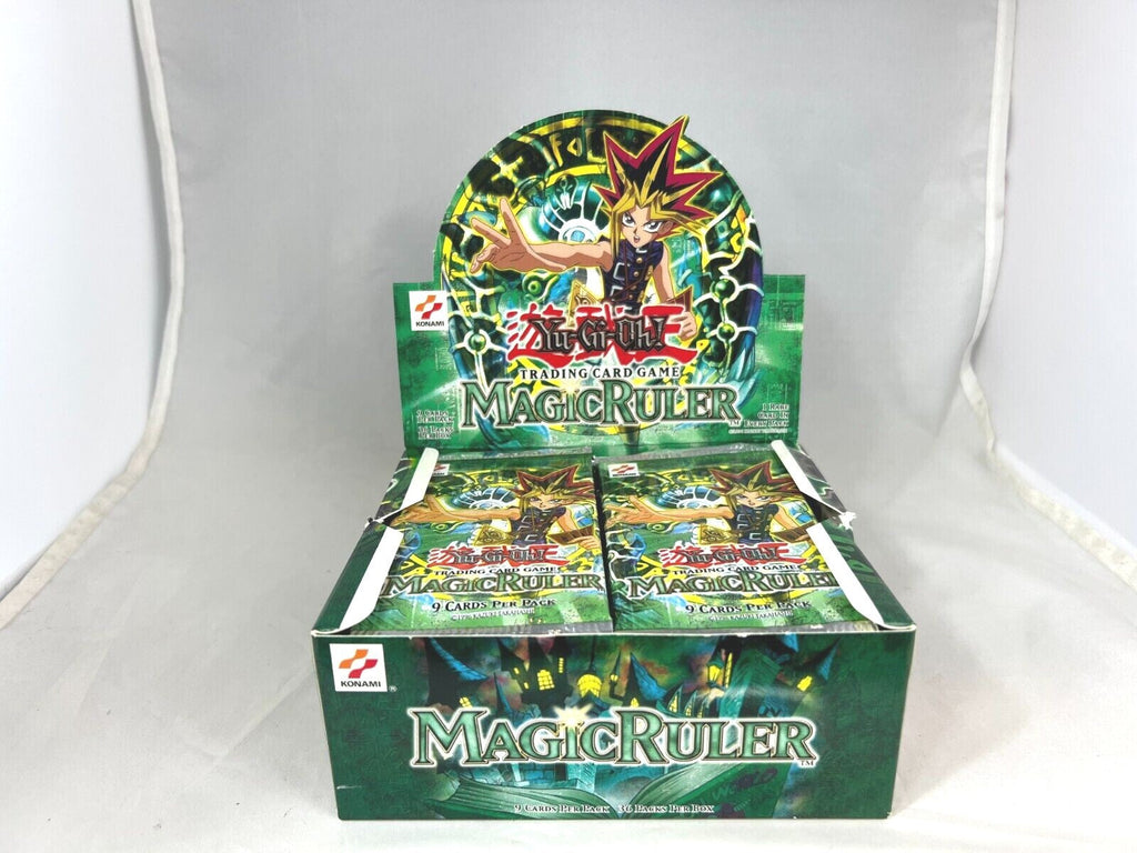 Yugioh Magic Ruler English Booster Box Unlimited With All 36 Sealed Packs