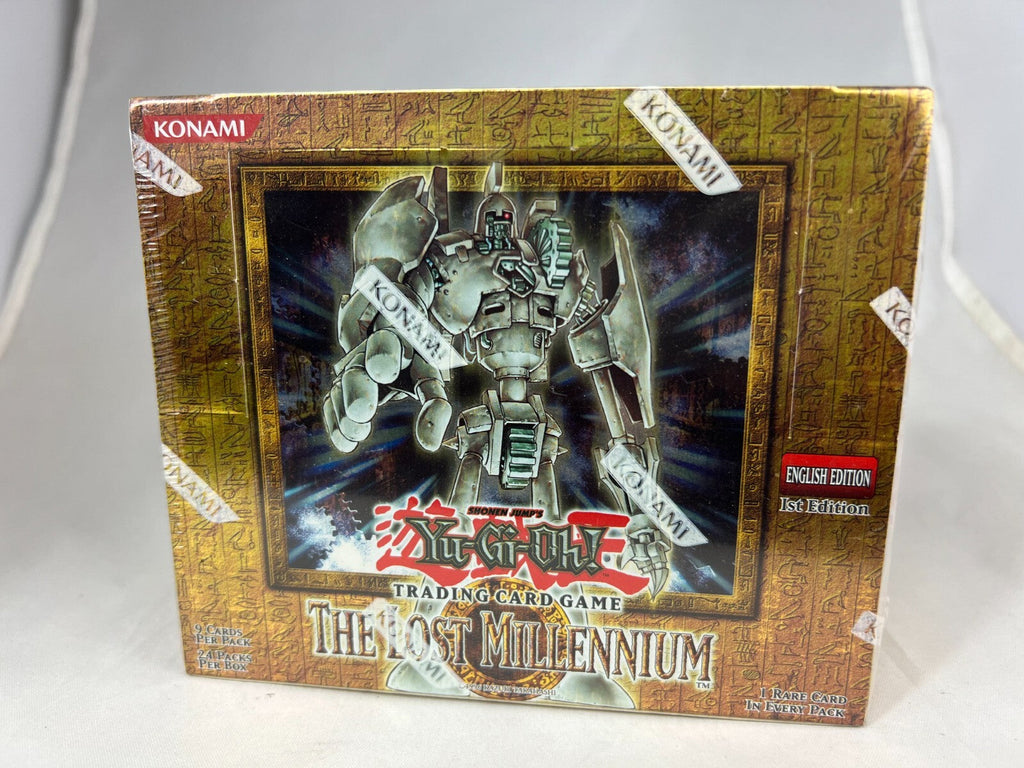 Yugioh 1st Edition The Lost Millennium Booster Box Sealed 24 Packs